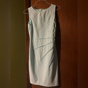 Light blue Calvin Klein cocktail dress